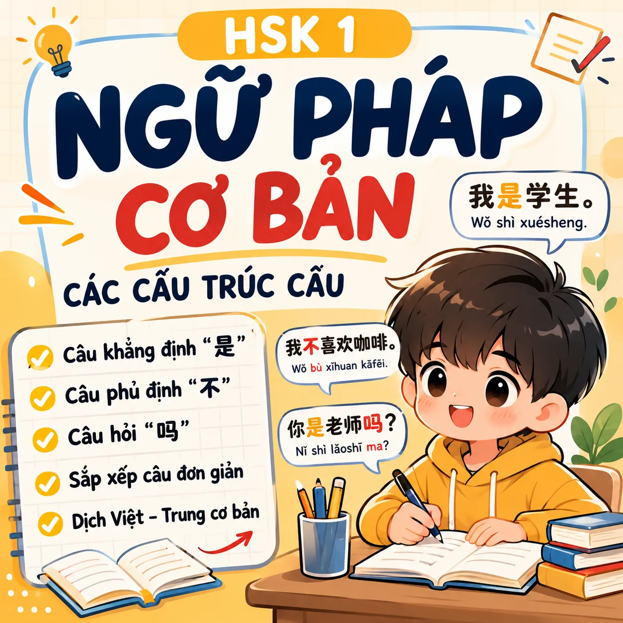 Các cấu trúc câu cơ bản