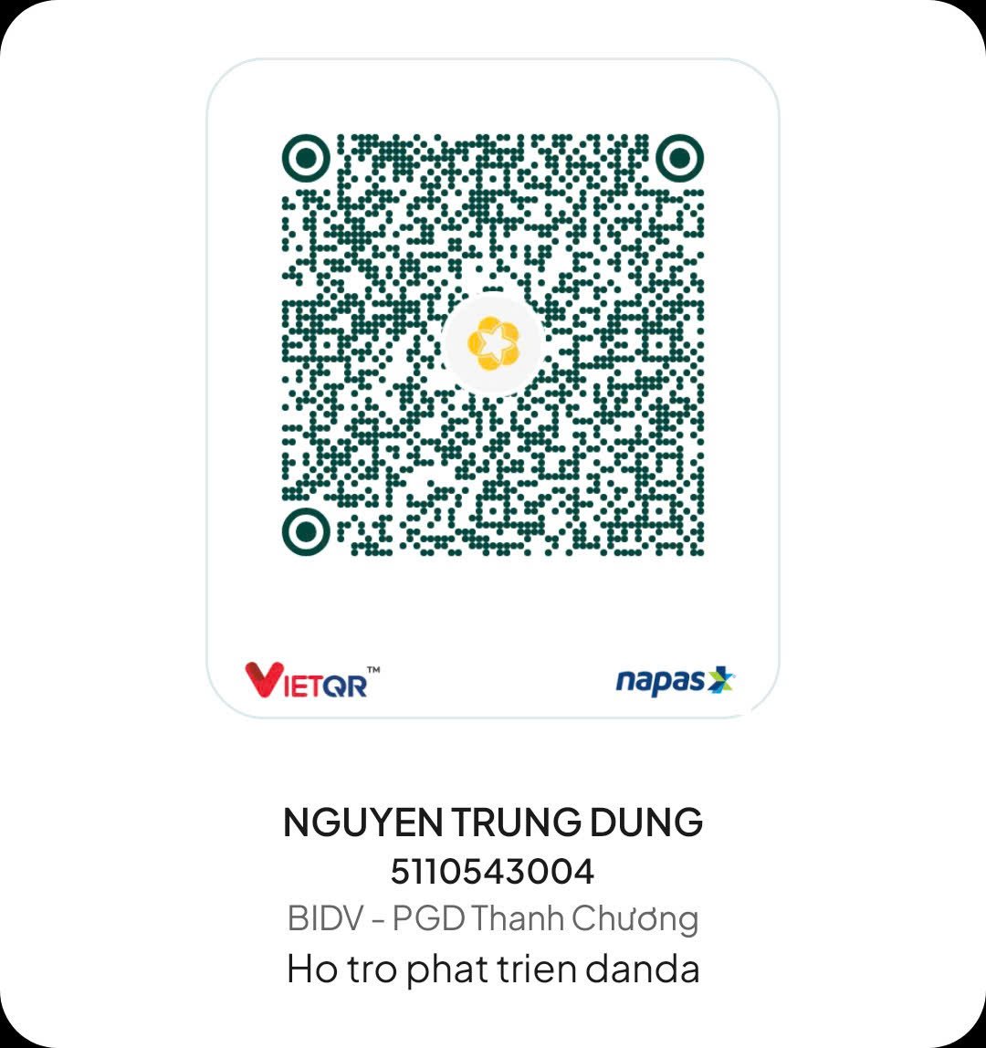 QR ủng hộ Danda